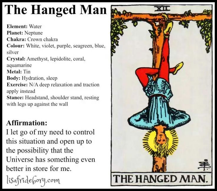 The hanged man