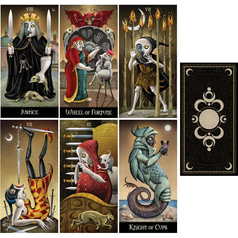 Deviant Moon Tarot - Một bộ bài Tarot chứa đựng thế giới huyền ảo